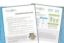 Rehabilitation report card pages