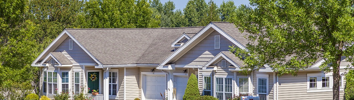 Exterior patio home image at Covenant Living of Cromwell